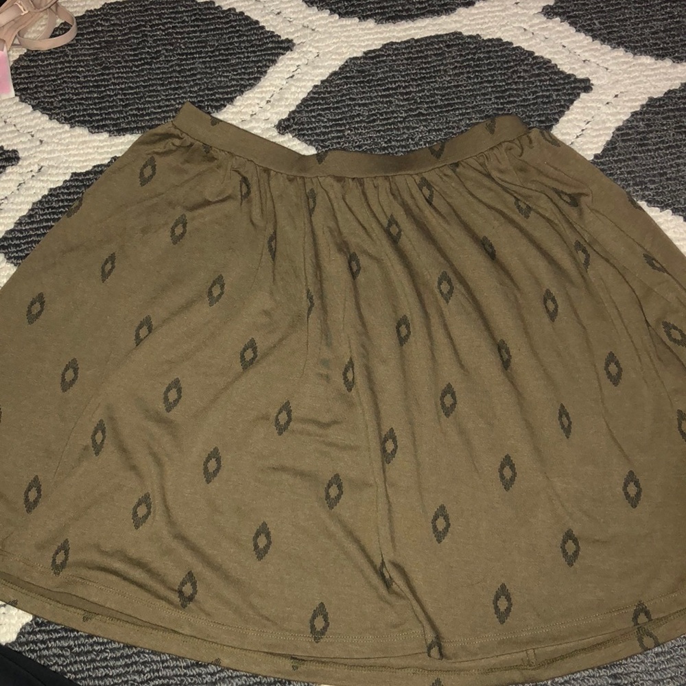 Olive green old navy skirt